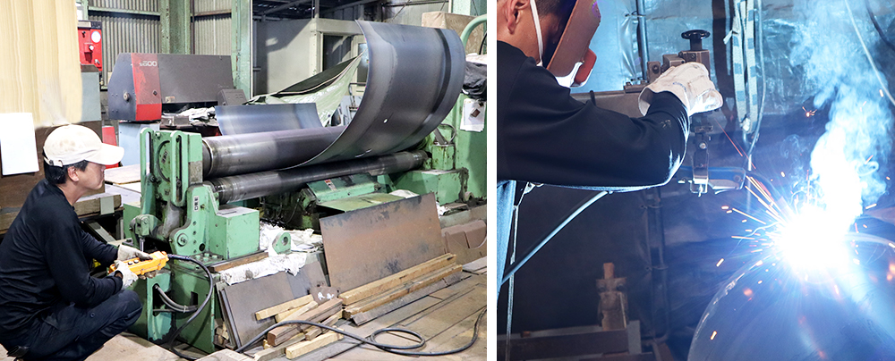 真空タンク製造の協伸製作所